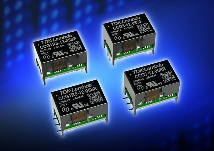 foto noticia Convertidores DC-DC de 1,5 y 3 W para equipos alimentados por batería y otras muchas aplicaciones.